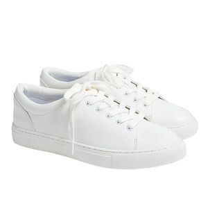 J. Crew Road Trip White Sneakers 10.5.